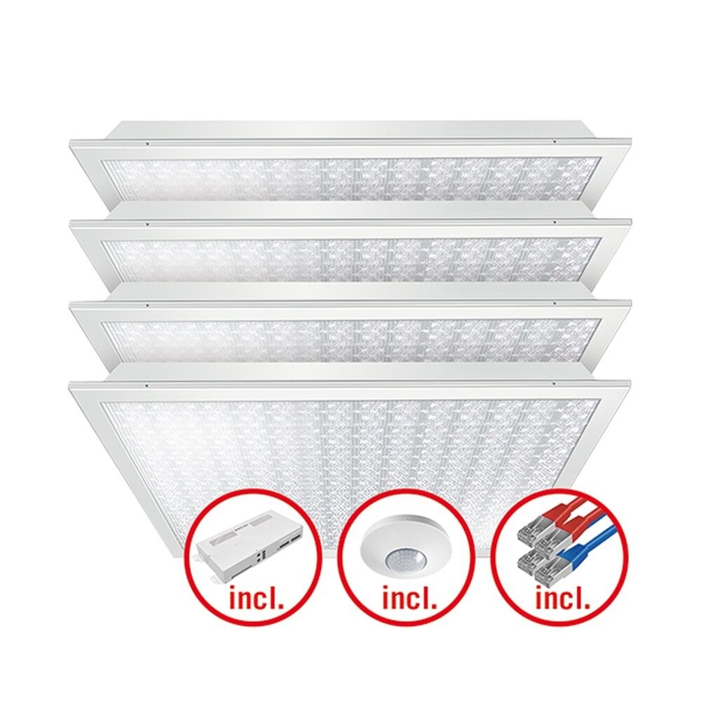 ESYLUX Lichtsystem EQ10132490 Typ QUADRO-SET CELINE-2 HCL 625 DDP TR 8TW IR ELC