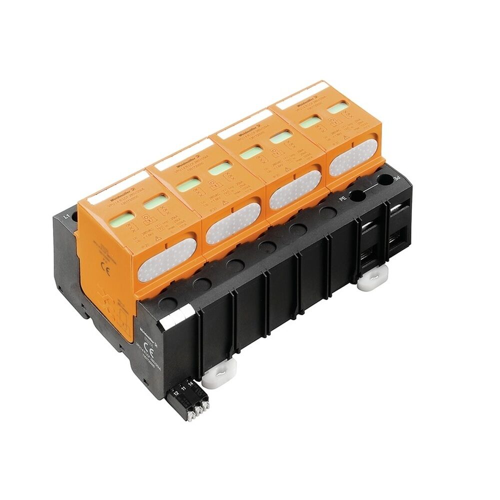 Weidmüller Überspannungsableiter 1438020000 Typ VPU I 4 R 400V/25KA