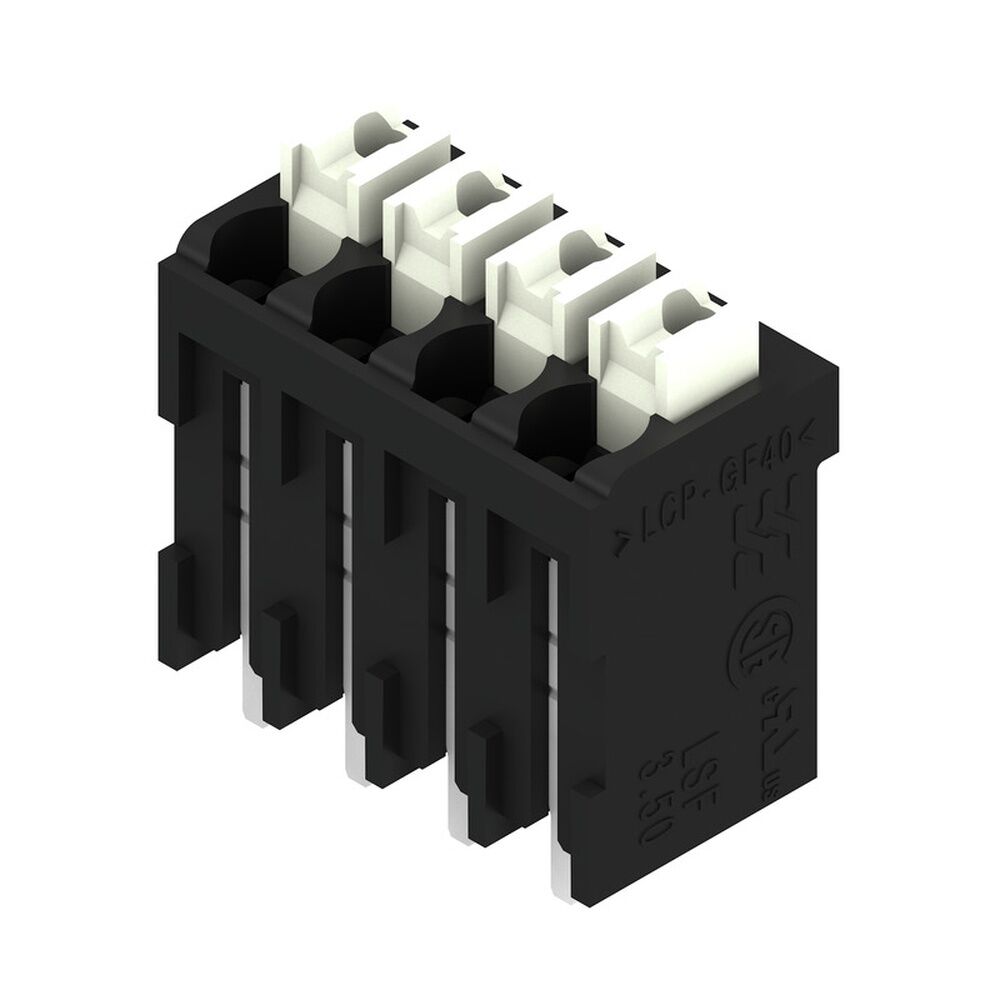 Weidmüller Leiterplattenklemme 1874280000 Typ LSF-SMT 3.50/04/180 1.5SN BK RL