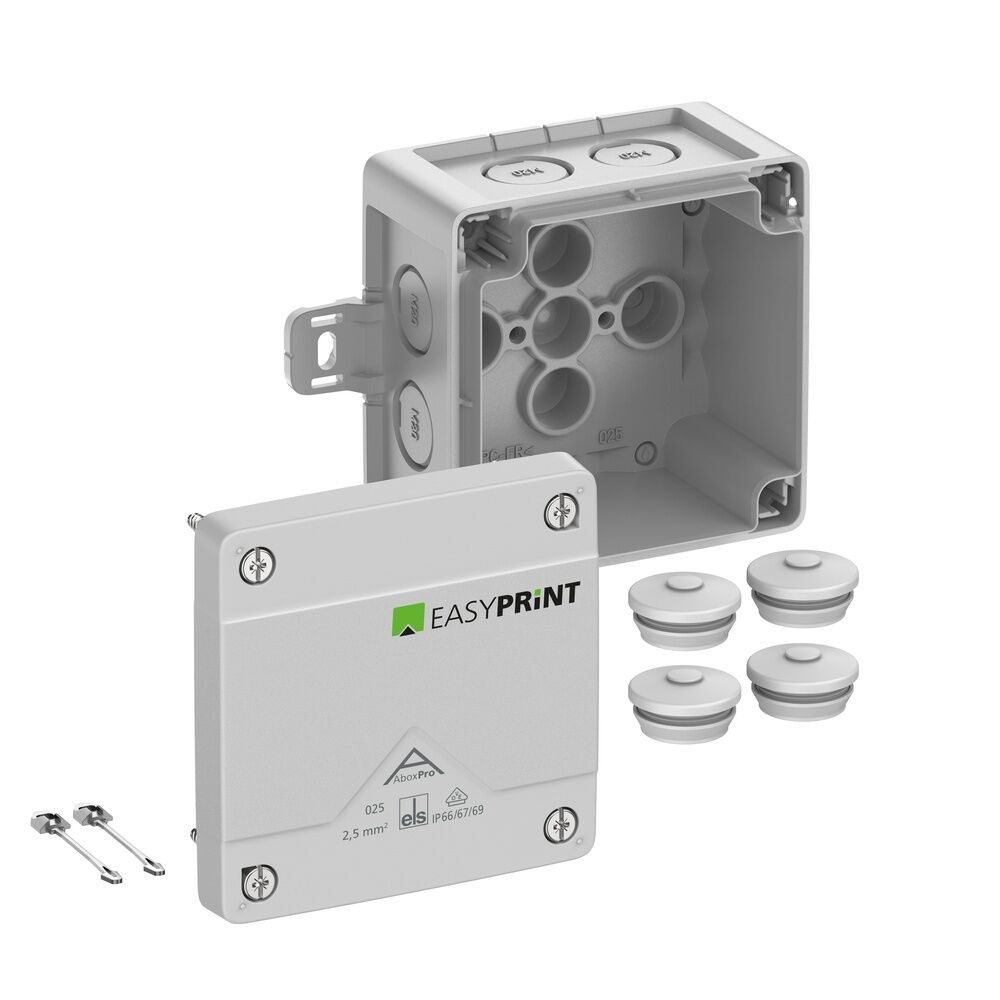 Spelsberg Abzweigkasten 402401EP Typ Abox Pro 025 AB-L EasyPrint