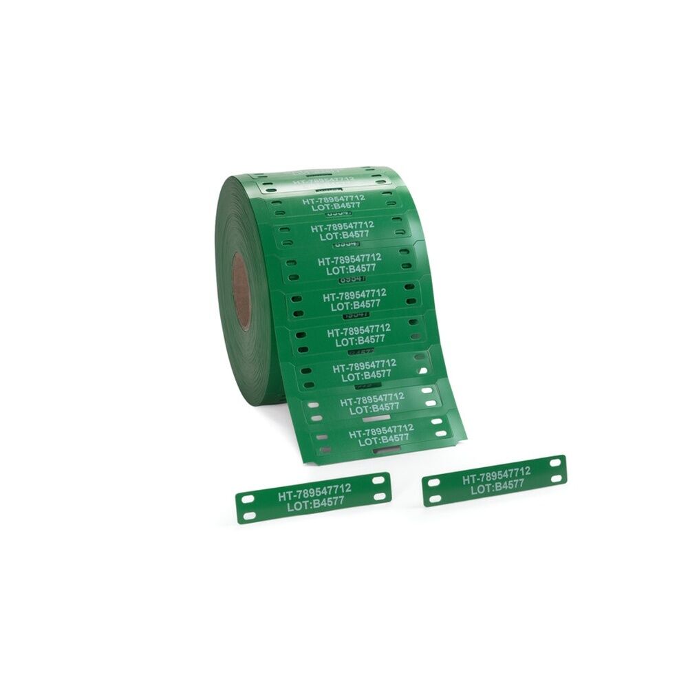 Hellermann Kennzeichnungsschild 556-80546 Typ TAGPU10X51-4-PUR-GN