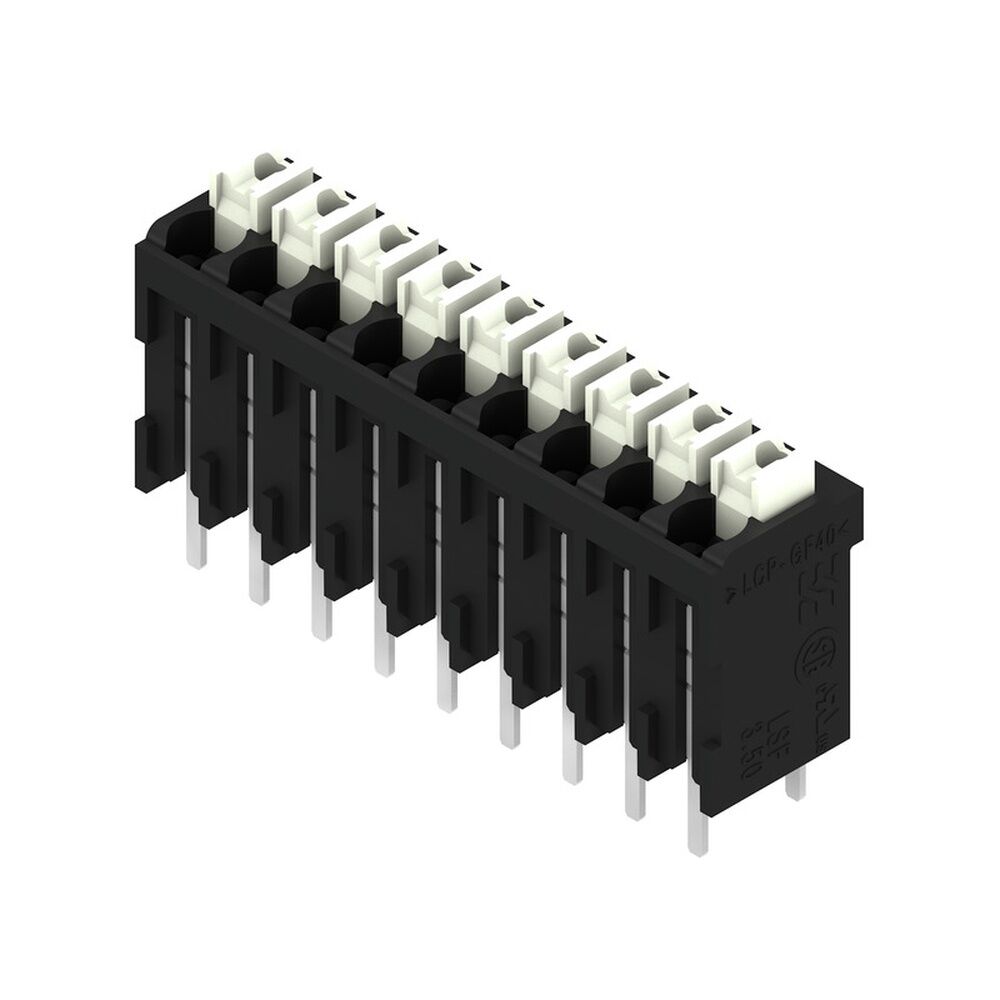 Weidmüller Leiterplattenklemme 1874620000 Typ LSF-SMT 3.50/09/180 3.5SN BK RL