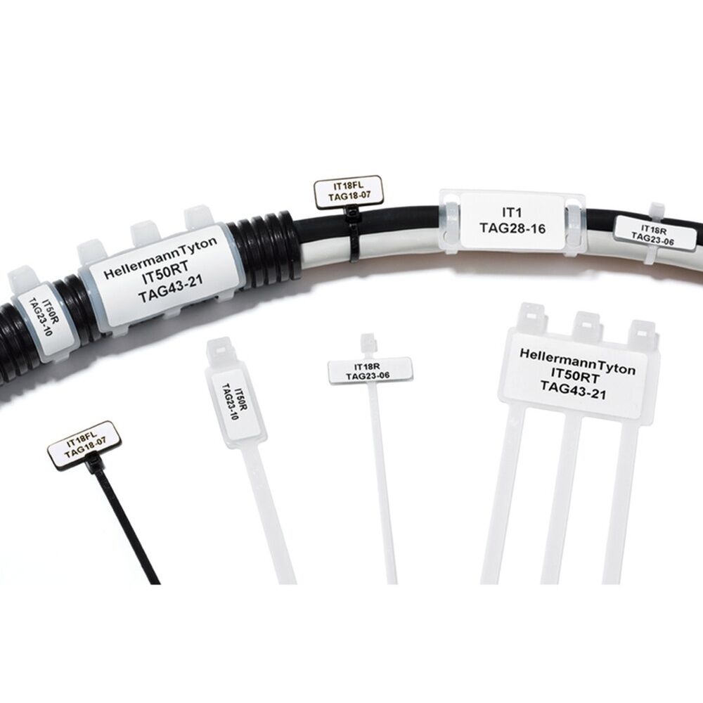 Hellermann Etiketten 596-12261 Typ TAG43-41TD1-892-WH 892 WH 1000
