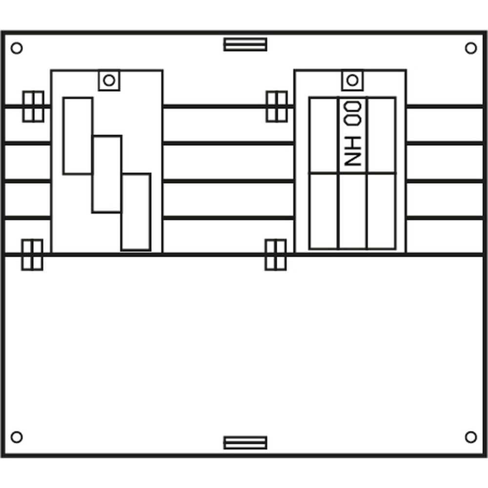 ABN Sammelschienen Feld PAR253N 