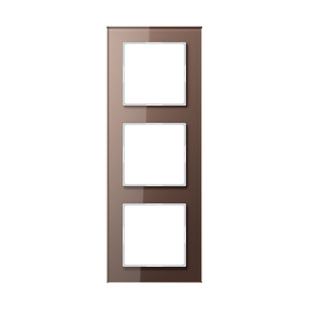 Jung Glasrahmen 3fach AC 583 GL MO