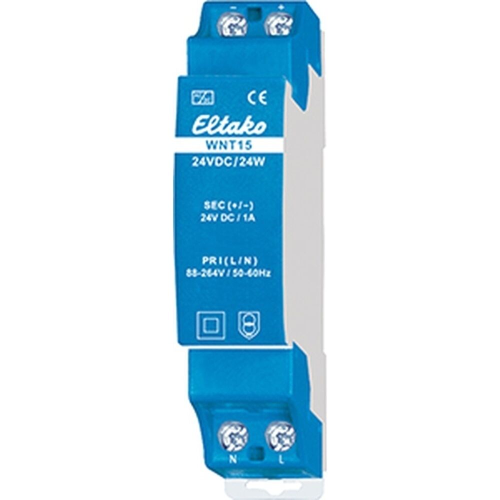 ELTAKO Weitbereichs Schaltnetzteil 20000073 Typ WNT15-24VDC/24W 