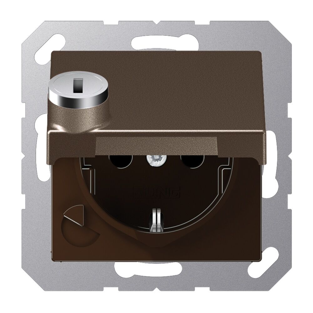 Jung Schutzkontakt Steckdose A 1520 BFKLSL MO