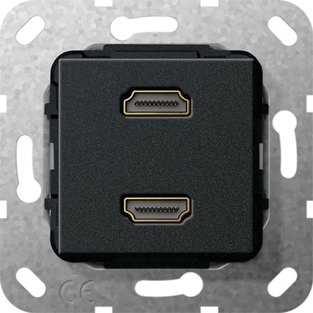Gira Einsatz HDMI 2fach 567110