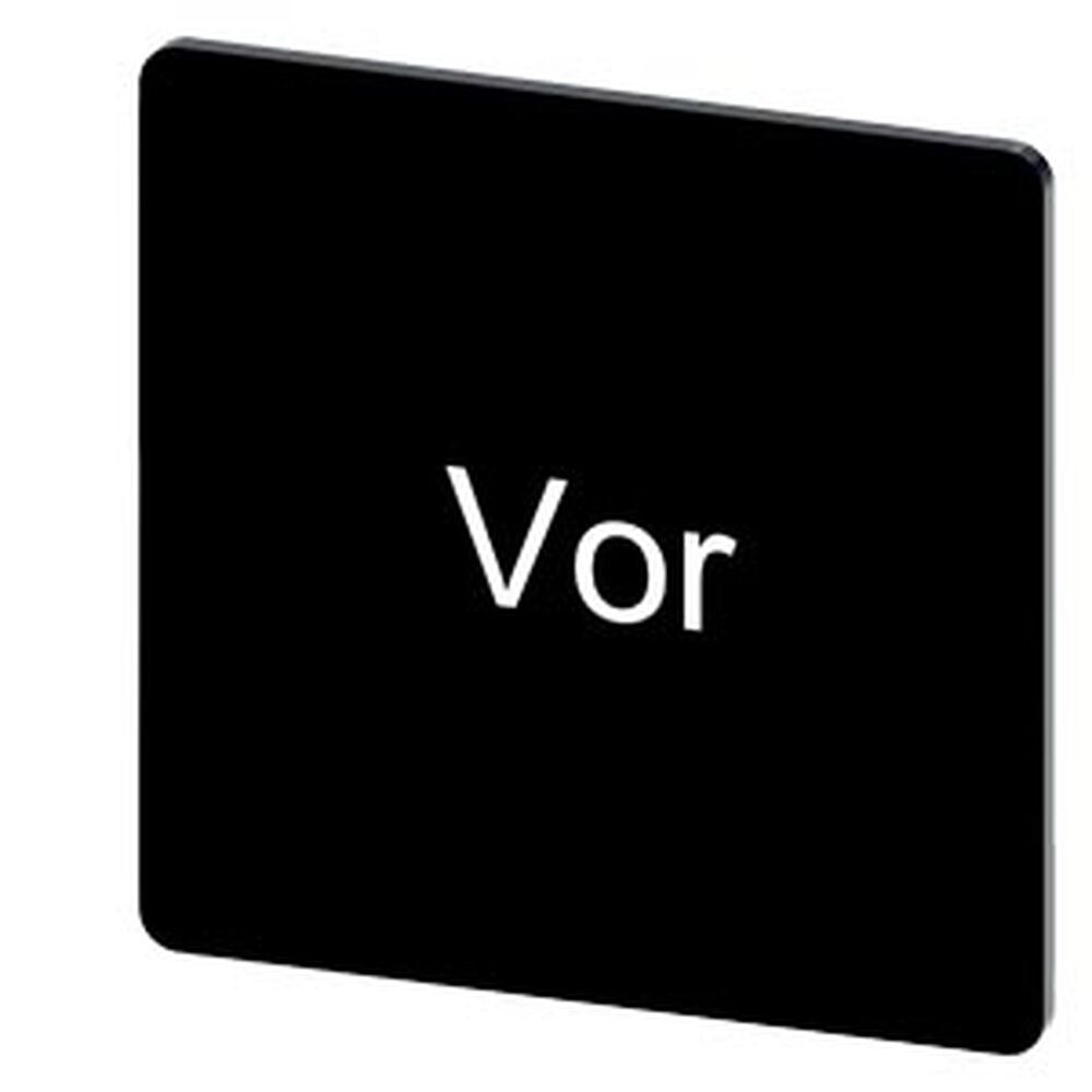 Siemens Bezeichnungsschild 3SU1900-0AE16-0AF0