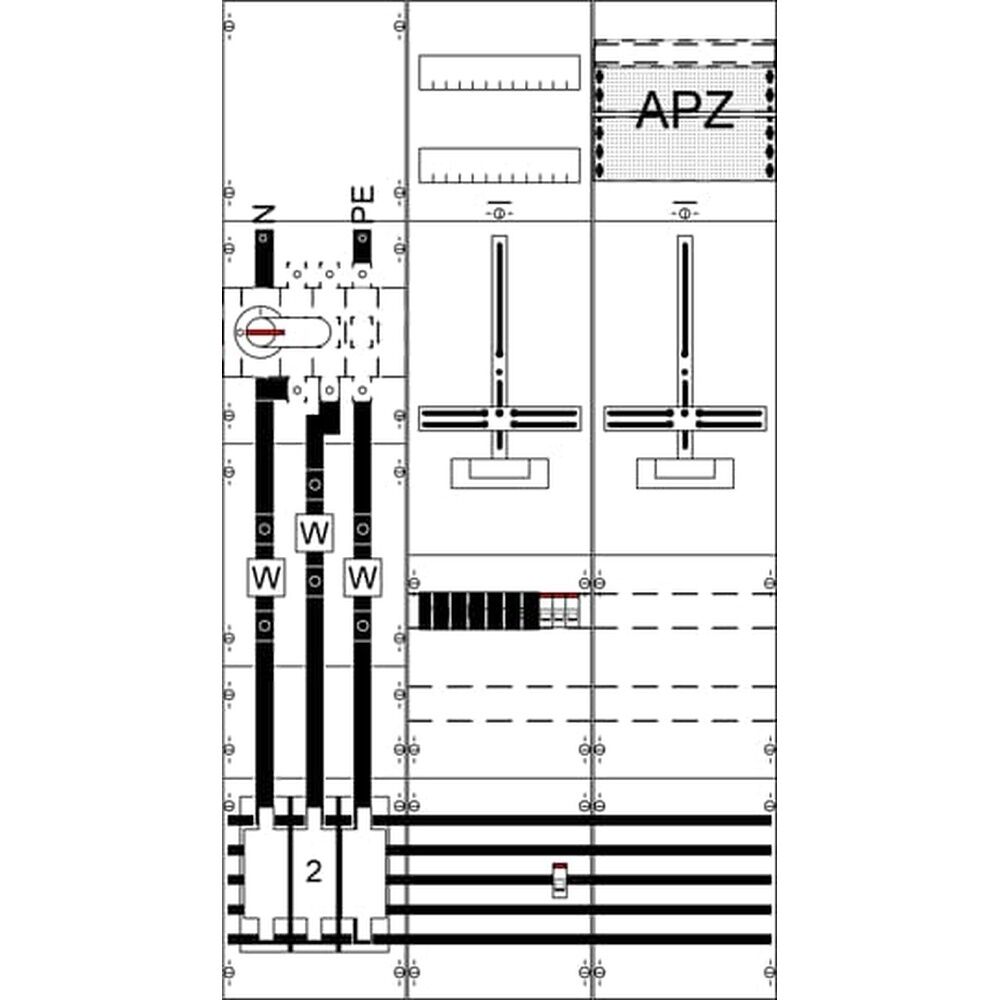 Striebel & John Komplettfeld 2CPX056025R9999 Typ WF39KN1