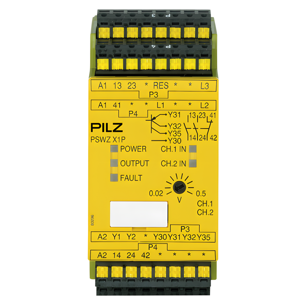 Pilz Sicherheitsschaltgerät 787949 Typ PSWZ X1P C 0,5V/24-240VACDC 2n/o 1n/c2so
