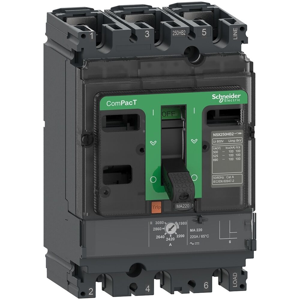 Schneider Electric Kompaktleistungsschalter C25H3MA220