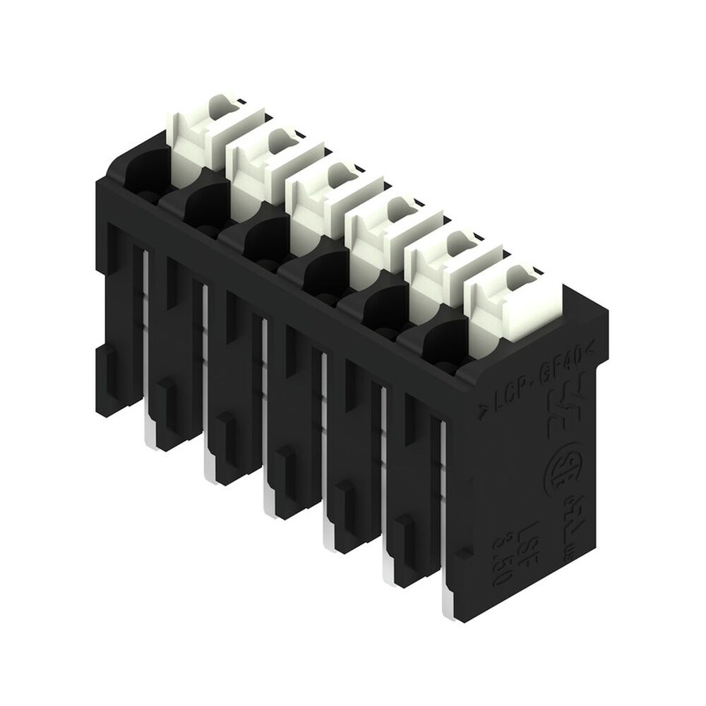 Weidmüller Leiterplattenklemme 1874320000 Typ LSF-SMT 3.50/06/180 1.5SN BK RL