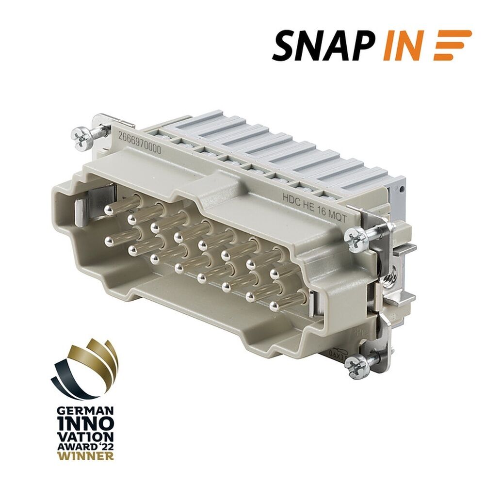 Weidmüller Kontakteinsatz 2666970000 Typ HDC HE 16 MQT