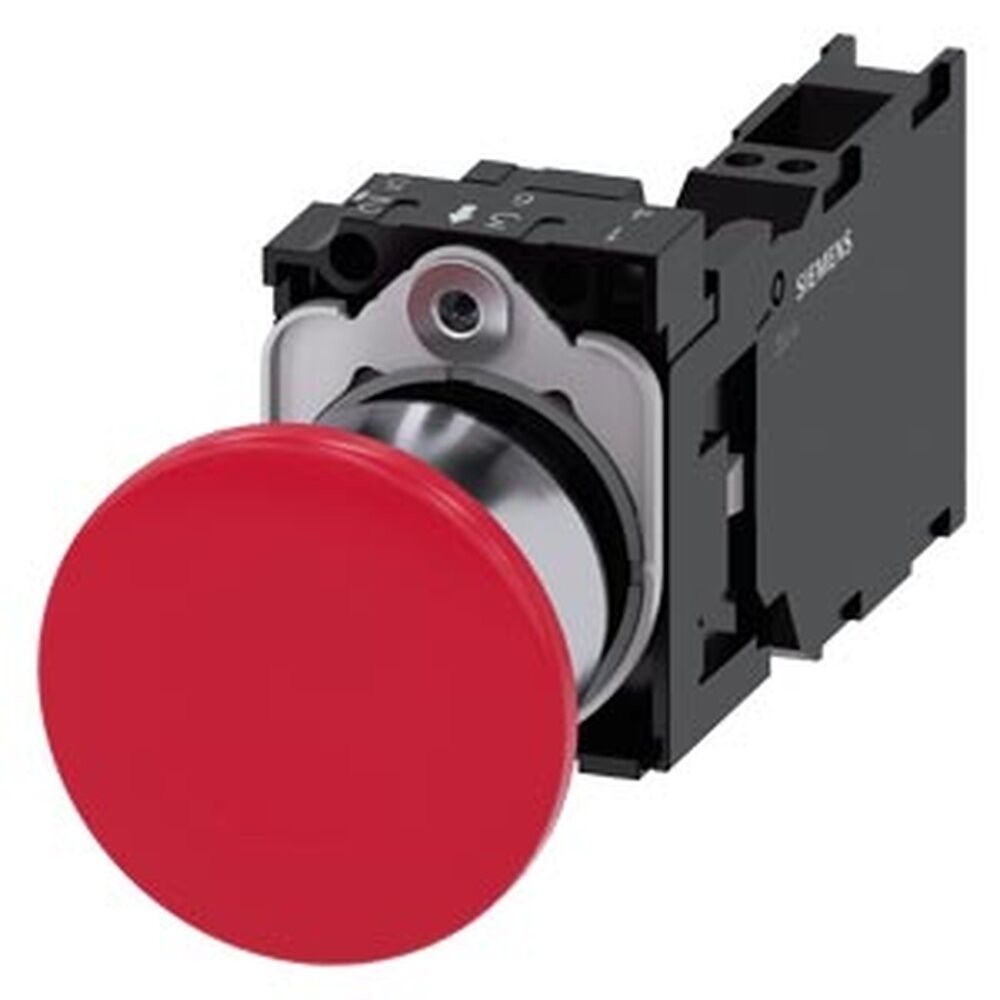 Siemens Pilzdrucktaster 3SU1150-1BA20-3FA0