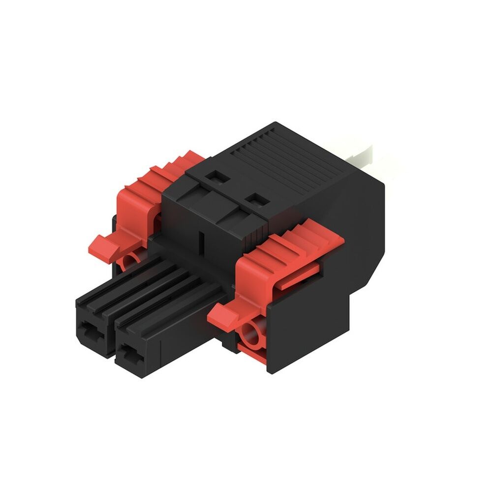 Weidmüller Leiterplattensteckverbinder 2549280000 Typ BVFL 7.62HP/02/180F SN BK BX