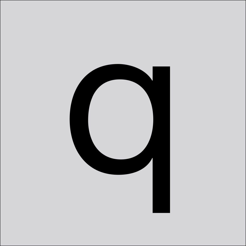 RZB Kleinbuchstabe 99222.003.Q/K