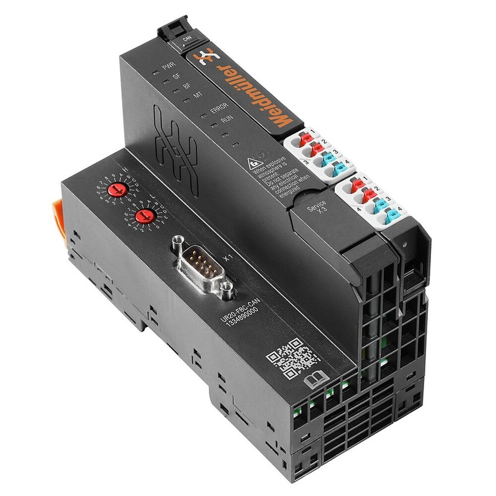 Weidmüller Feldbus Koppler 1334890000 Typ UR20-FBC-CAN