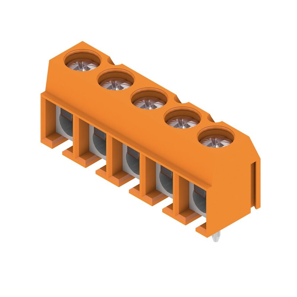 Weidmüller Leiterplattenklemme 1234670000 Typ PM 5.00/05/90 3.5SN OR BX