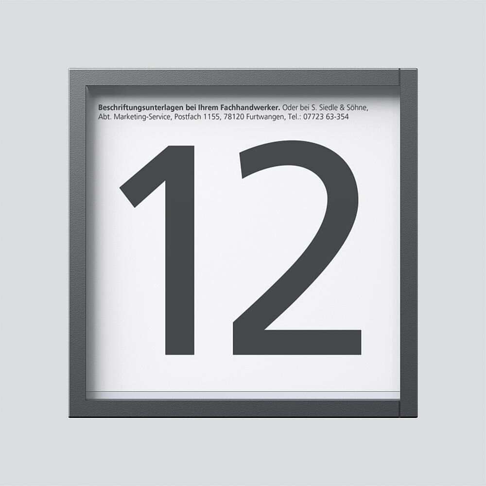 Siedle Informationsmodul 200038801-00 Typ IM 612-0 DG