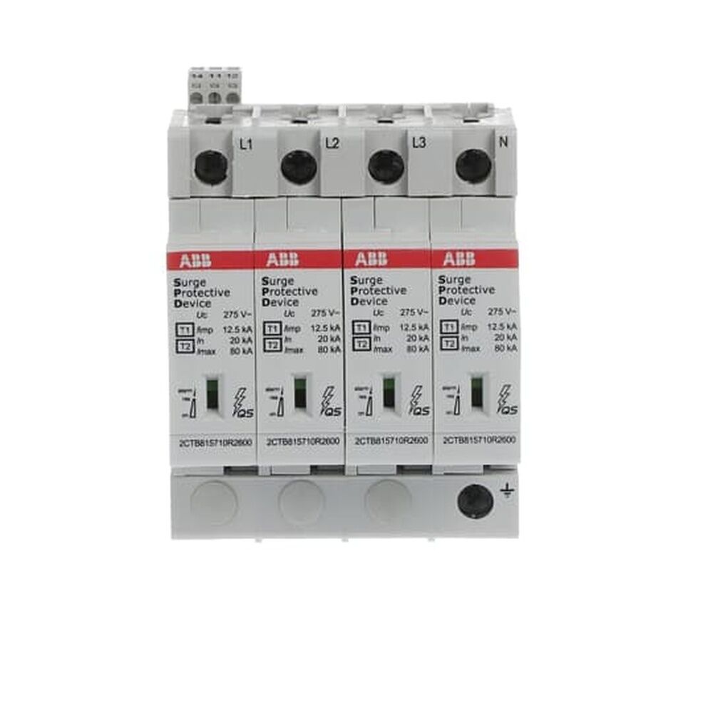 ABB Kombi Ableiter für Energietechnik 2CTB815710R1100 Typ OVR T1-T2 4L 12.5-