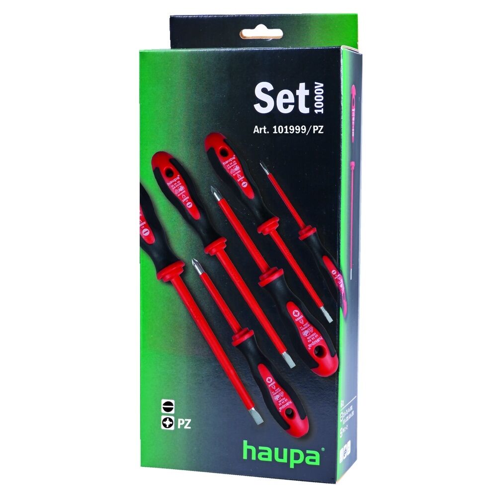 Haupa 2K VDE Schraubendrehersatz 101999/PZ