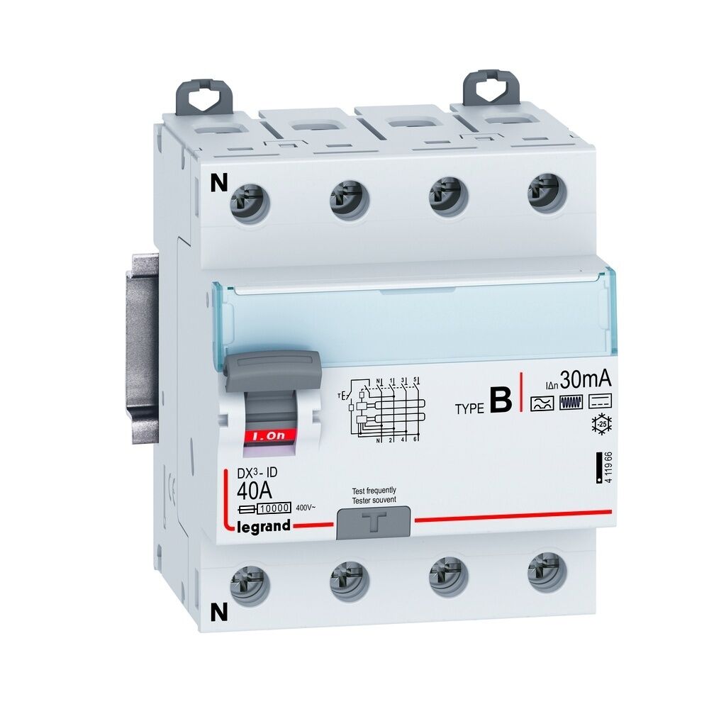 Legrand Fehlerstromschutzschalter 411966 