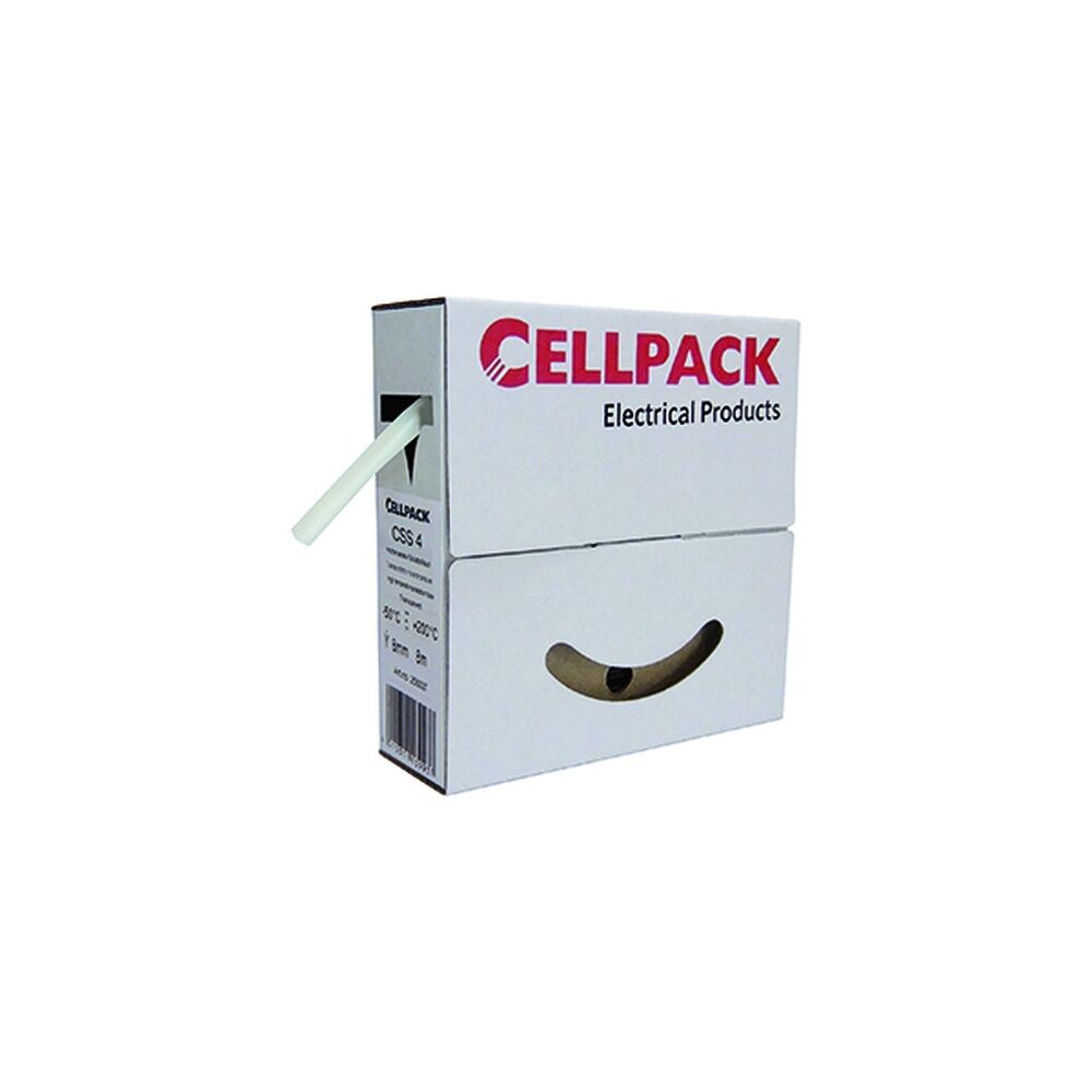 Cellpack Silikonschlauch 258337 Typ SB/CSS/8mm/transparent/8m 