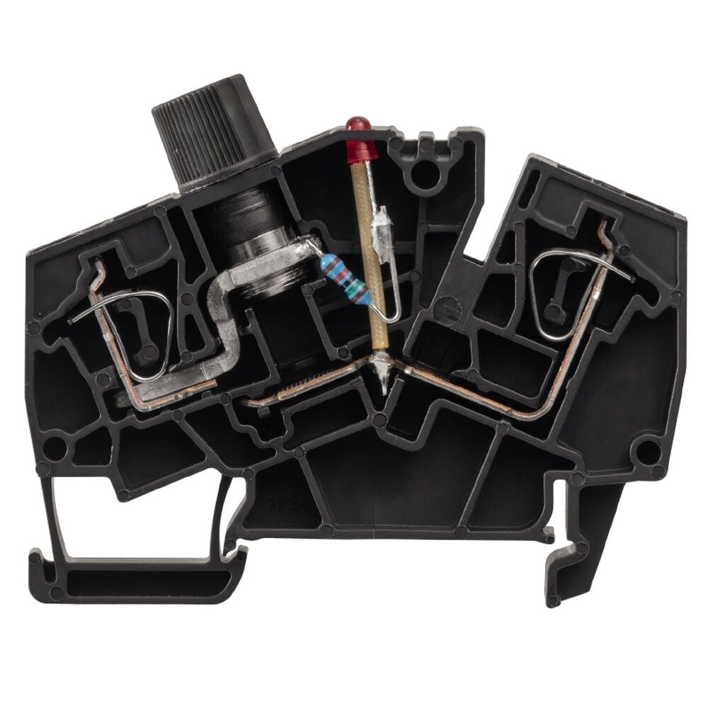 Weidmüller Sicherungs Reihenklemme 1867440000 Typ ZSI 2.5-2/2X2AN/G20/LD1