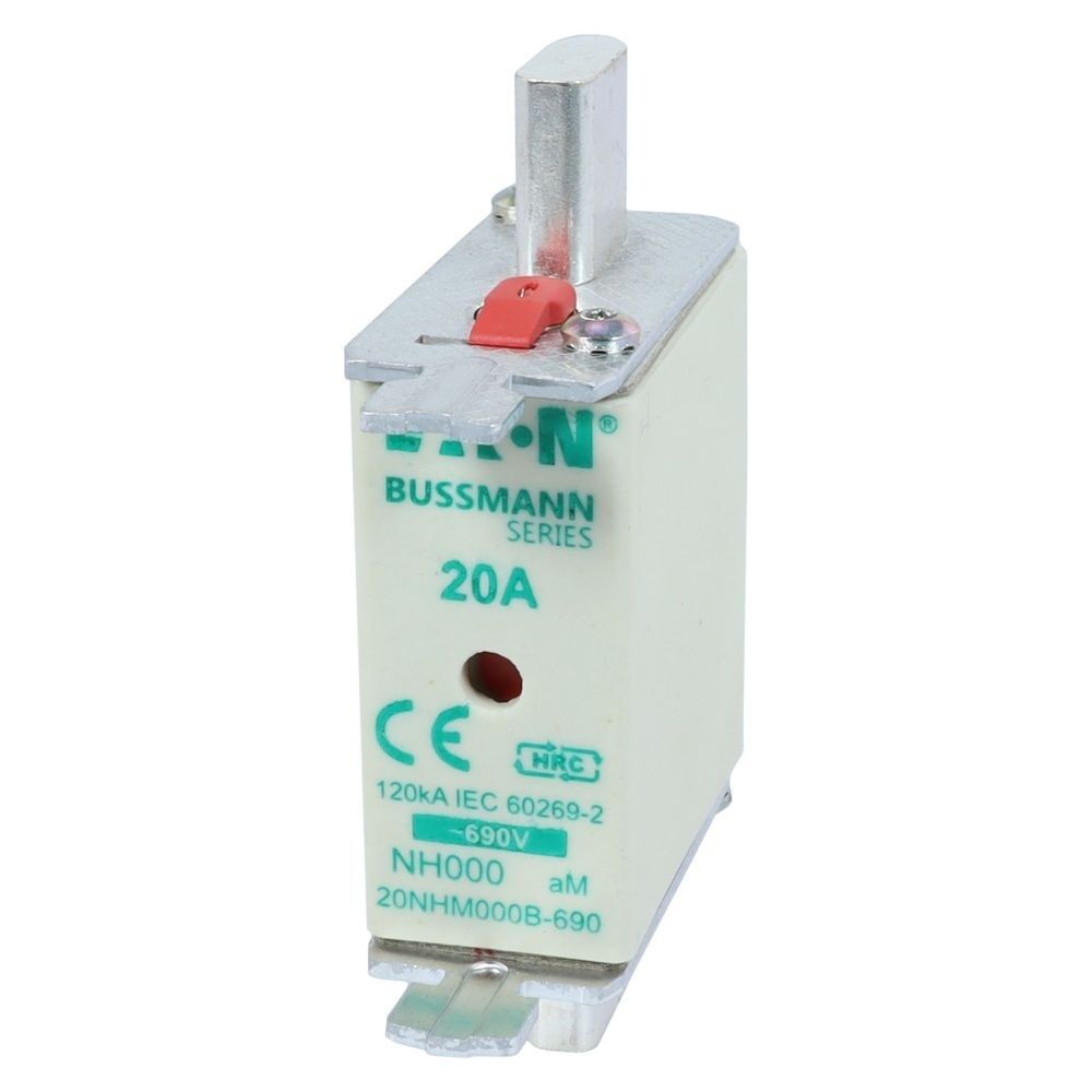 Eaton Sicherungseinsatz 20NHM000B-690 Typ NH FUSE 20AMP 690V aM SIZE 000