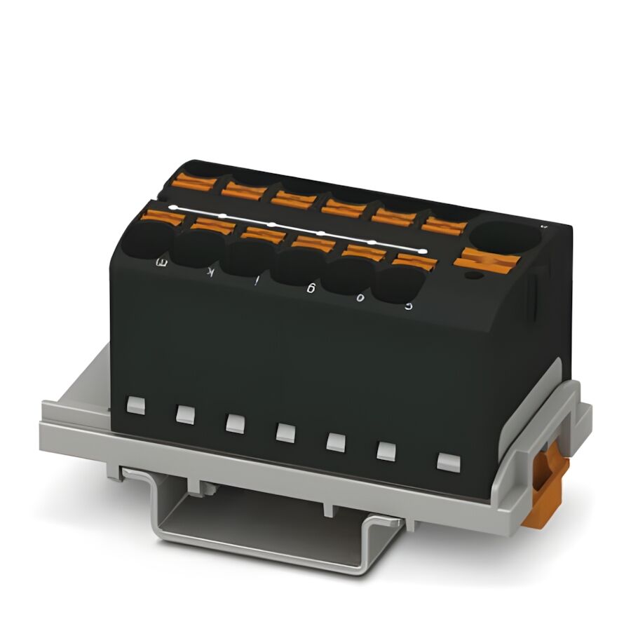 Phoenix Verteilerblock 3273628 Typ PTFIX 10/12X4-NS35 BK