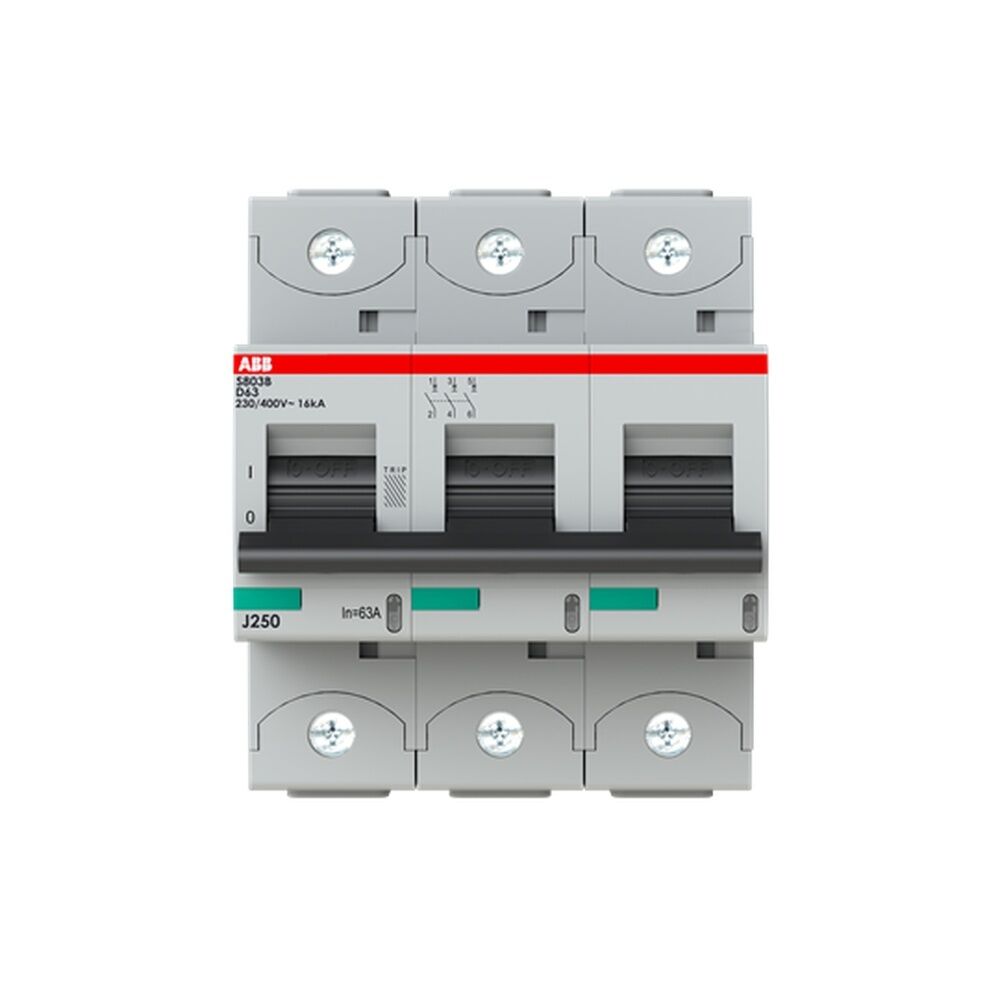 ABB Leitungsschutzschalter 2CCS813001R0631 Typ S803B-D63