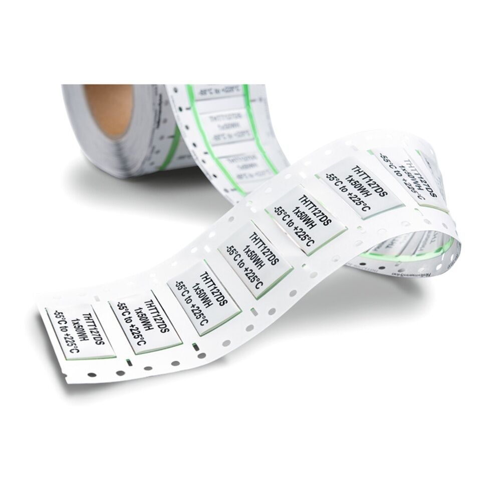 Hellermann Schrumpfschlauchmarkierer 553-72524 Typ THTT64DS-1X50BK PVDFX BK 1000