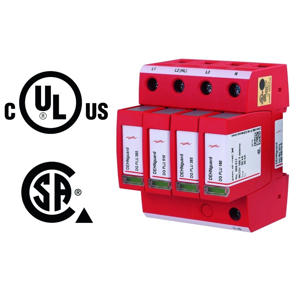 Dehn + Söhne Überspannungsableiter 908349 Typ DG MU 3PH 480 4W+G R