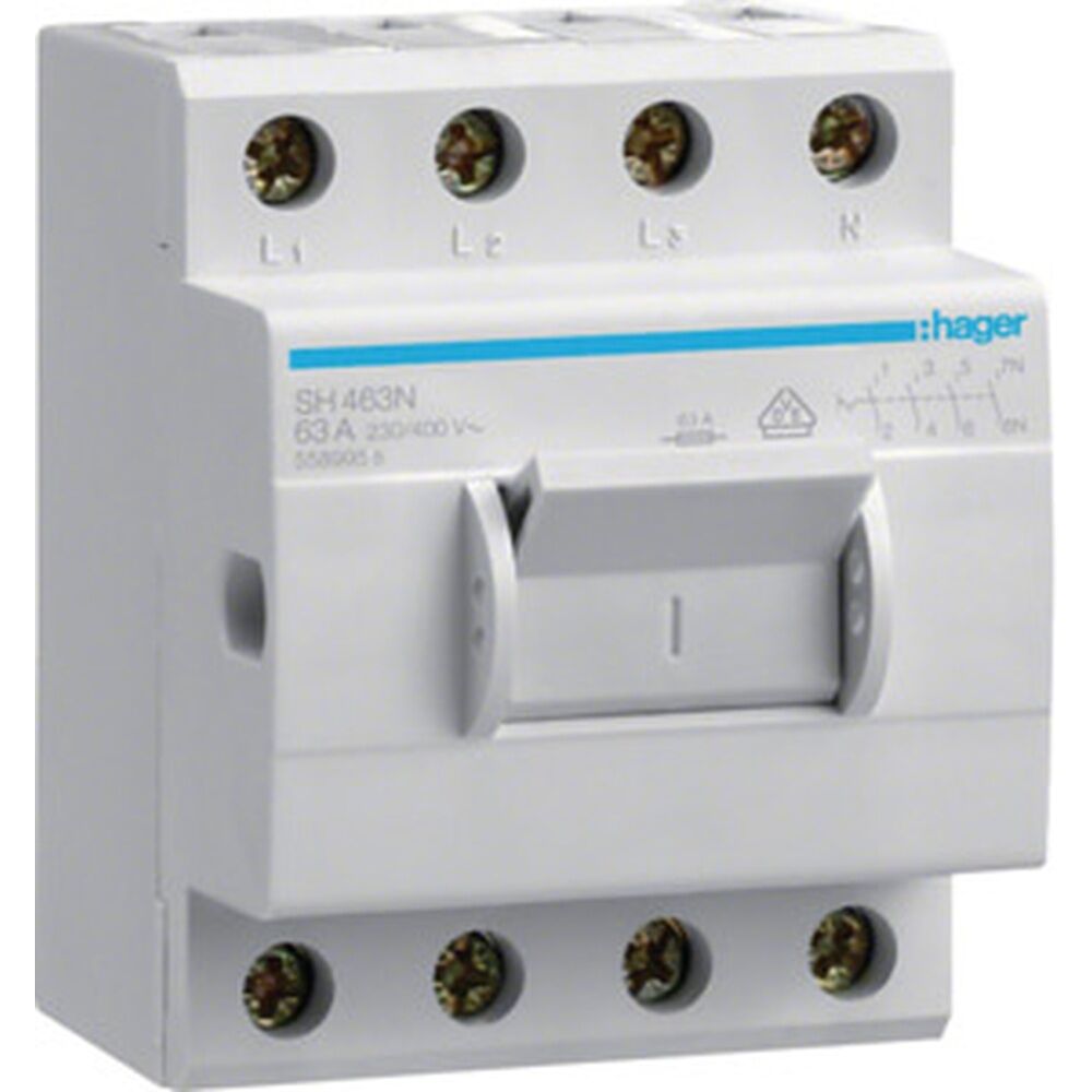 Hager Kompaktschalter SH463N 