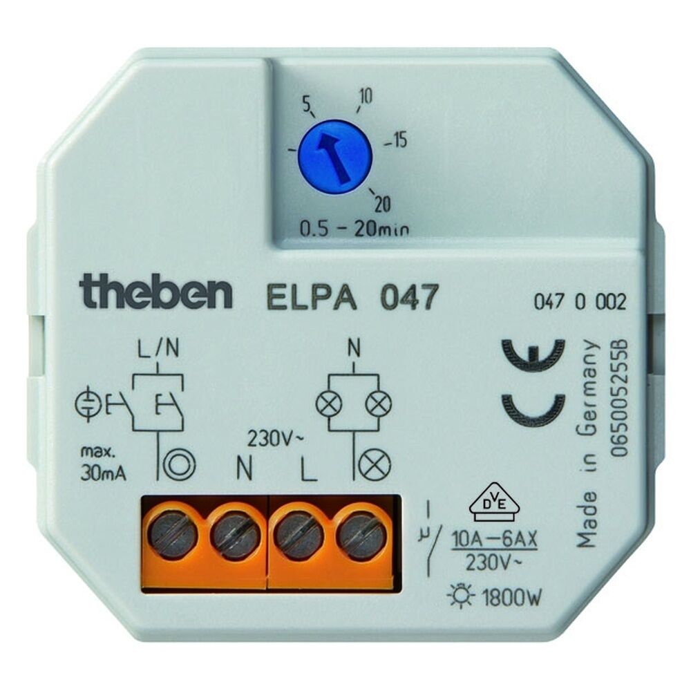 Theben Treppenlich Zeitschalter 0470002 Typ ELPA 047 