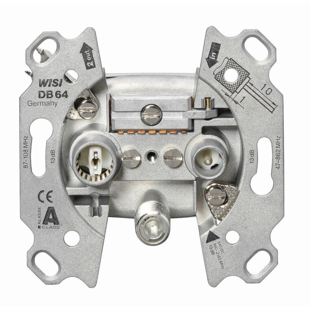 Wisi Durchgangsdose 11334 Typ DB64