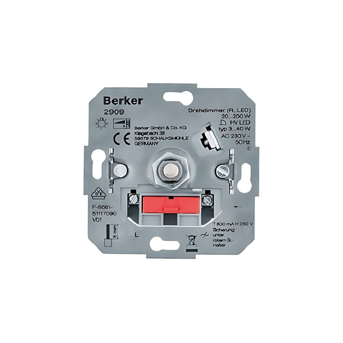 Berker Drehdimmer 2909