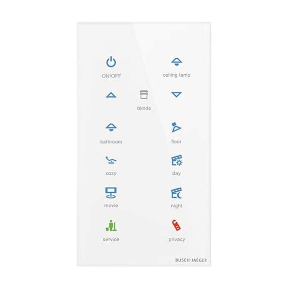 Busch-Jaeger Bedienelement 12fach TB/U12-CG Nr. 2CKA006300A1645 