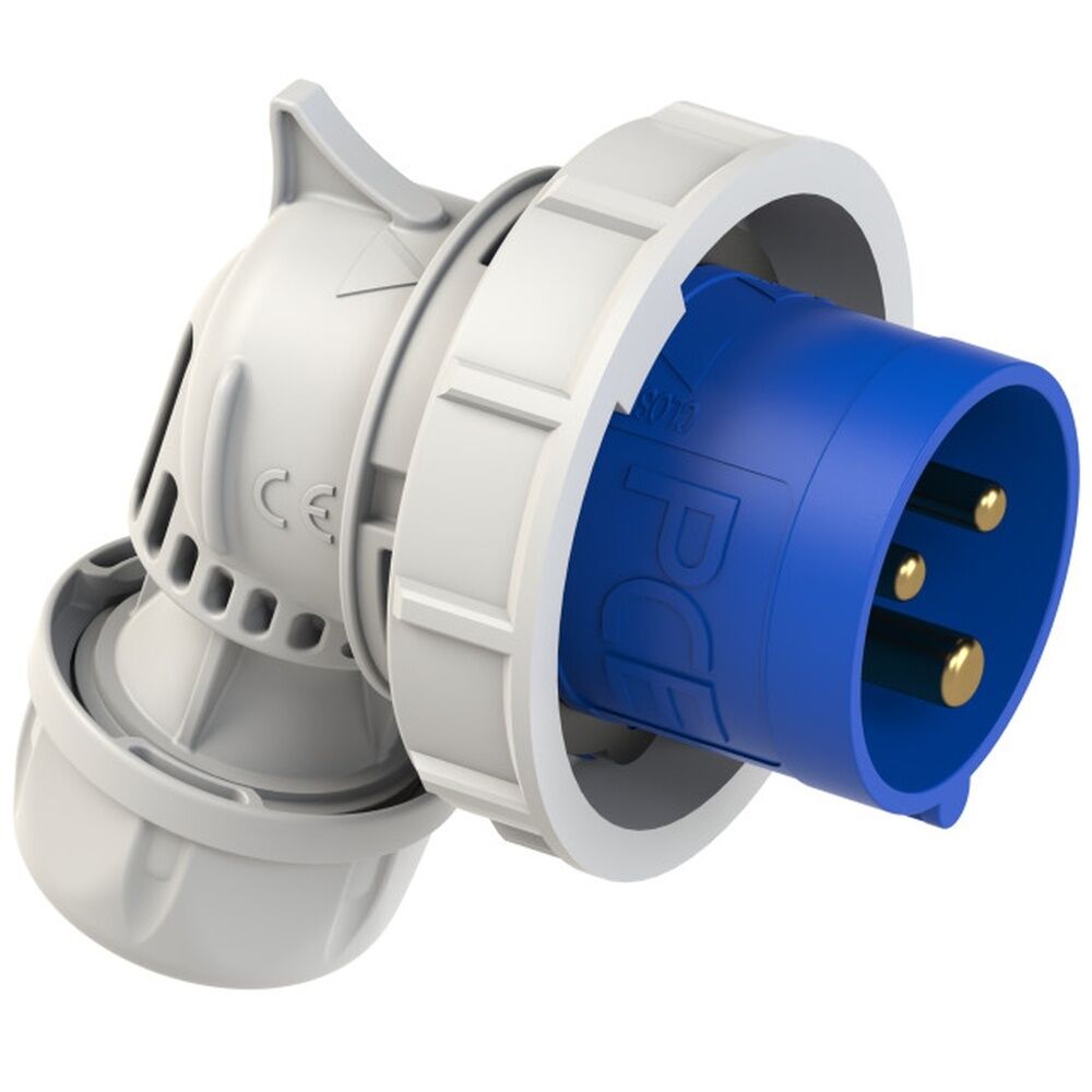 PC Electric Winkelstecker 80132-6