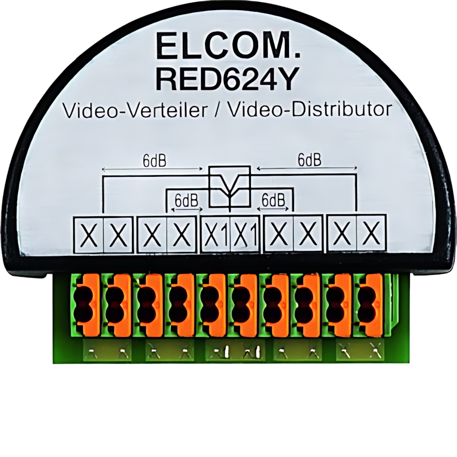 Elcom Videoverteiler RED624Y 