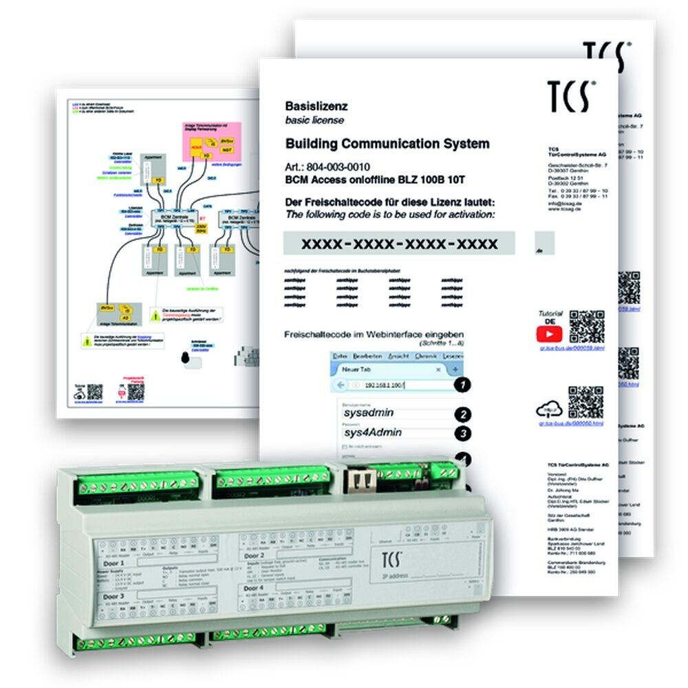 TCS ADx Fernwartungsbundle 889-003-1001 