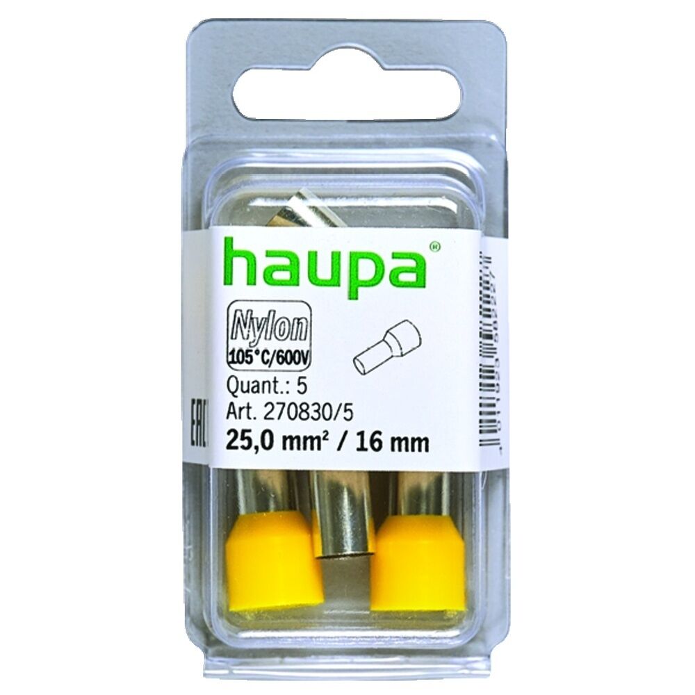 Haupa isolierte Aderendhülse 270830/5