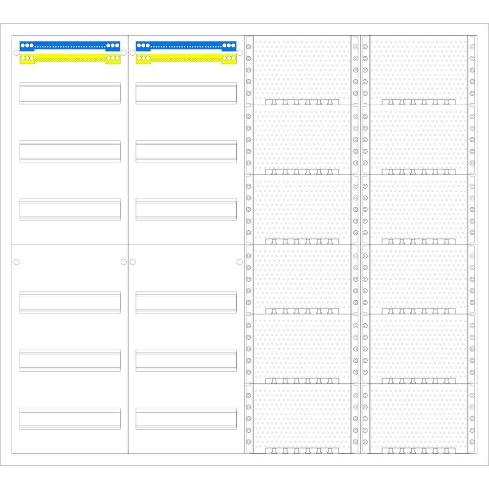 f-tronic AP Medienverteiler FV4-6-M2 Nr. 7110183