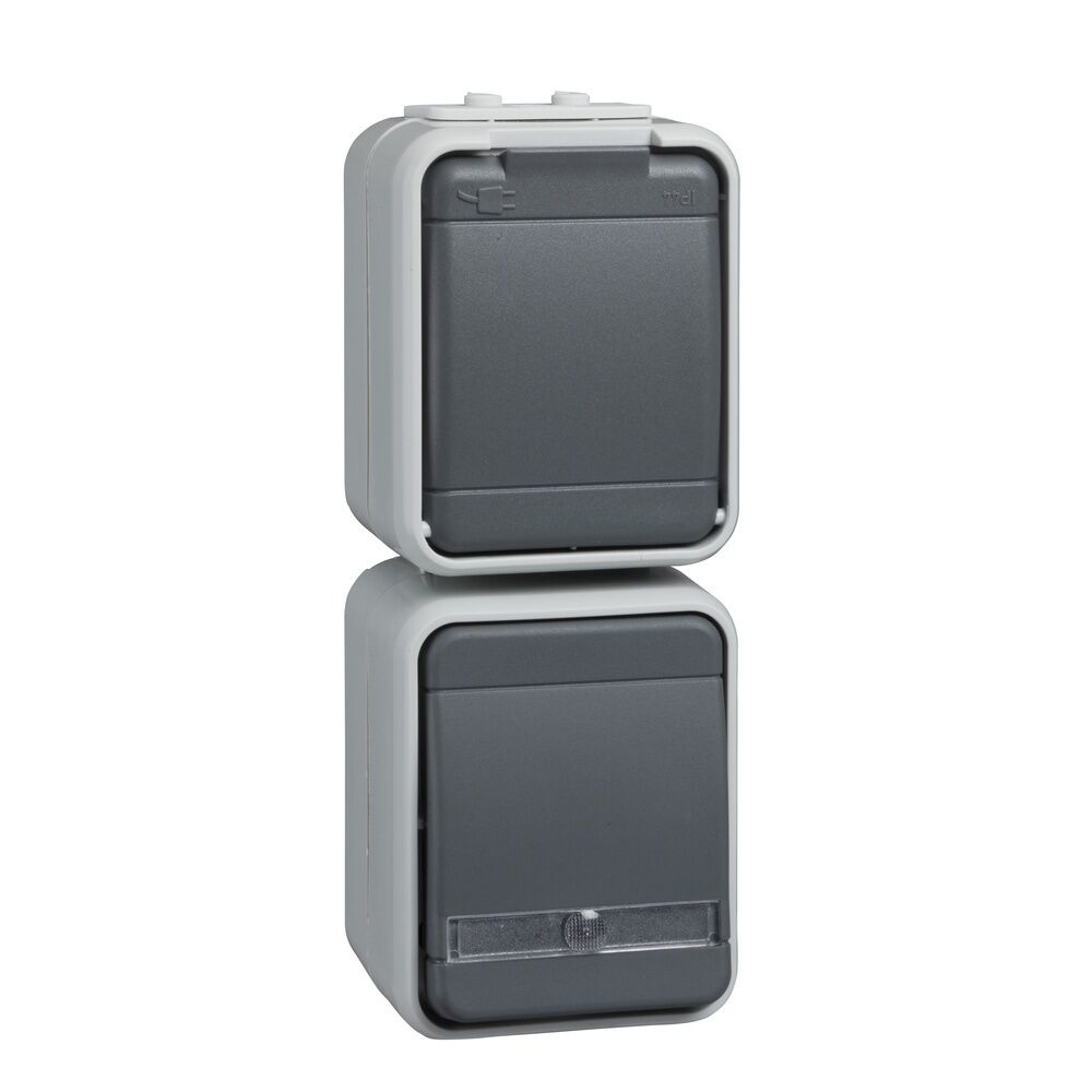 Elso Universalschalter mit Steckdose 448649