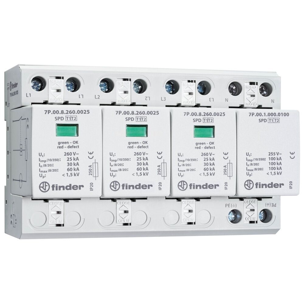 Finder Überspannungsableiter 7P.04.8.260.1025 