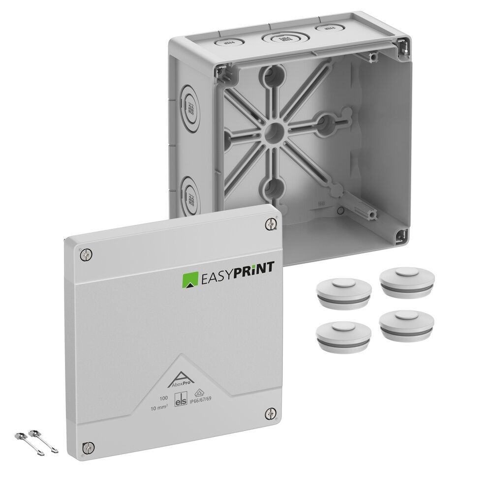Spelsberg Abzweigkasten 410400EP Typ Abox Pro 100-L EasyPrint