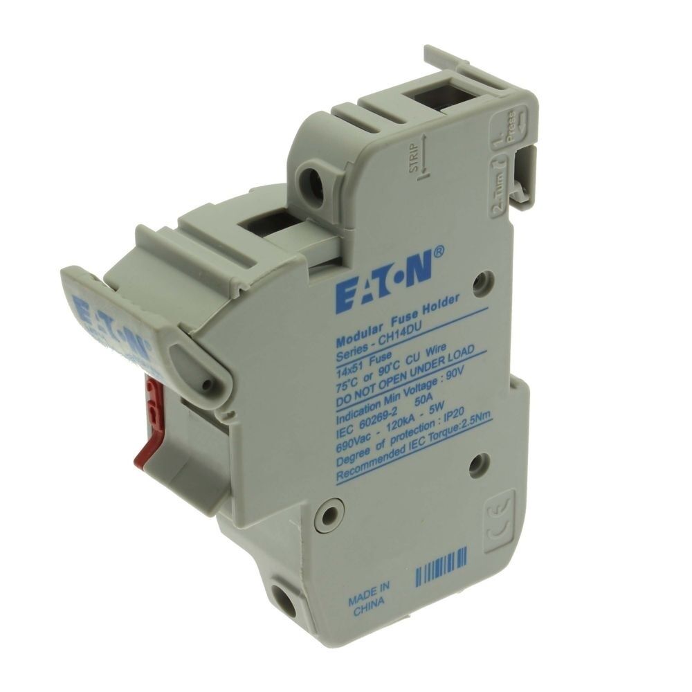 Eaton Sicherungshalter CH141DU Typ 1P 14x51 Fuse Holder