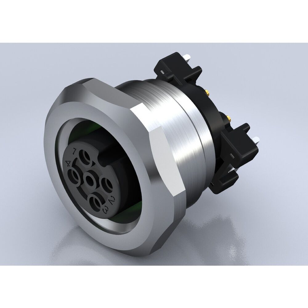 Weidmüller Rundsteckverbinder 2423020000 Typ SAIE-M12B-4-13/14SMT