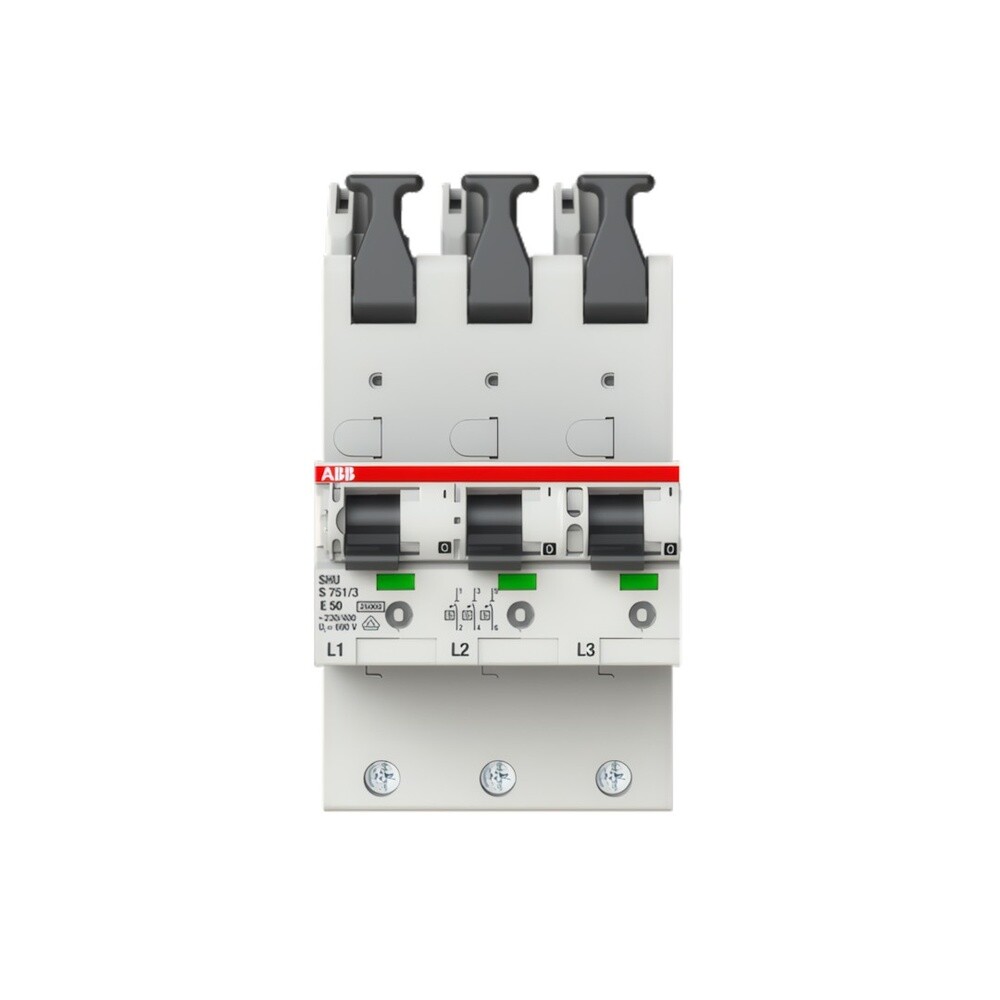 ABB Hauptsicherungsautomat 2CDS781001R4502 Typ S751/3-E50